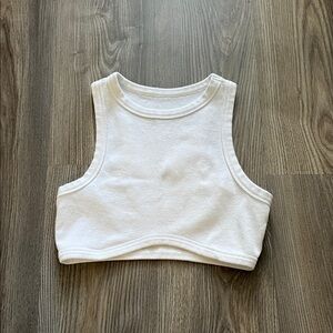 Amazon White Crop Top